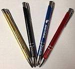 Gravur auf Kugelschreibern